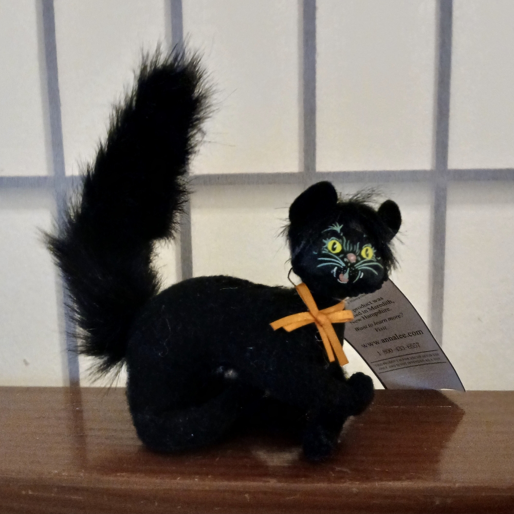 Black Cat Plush Toy
